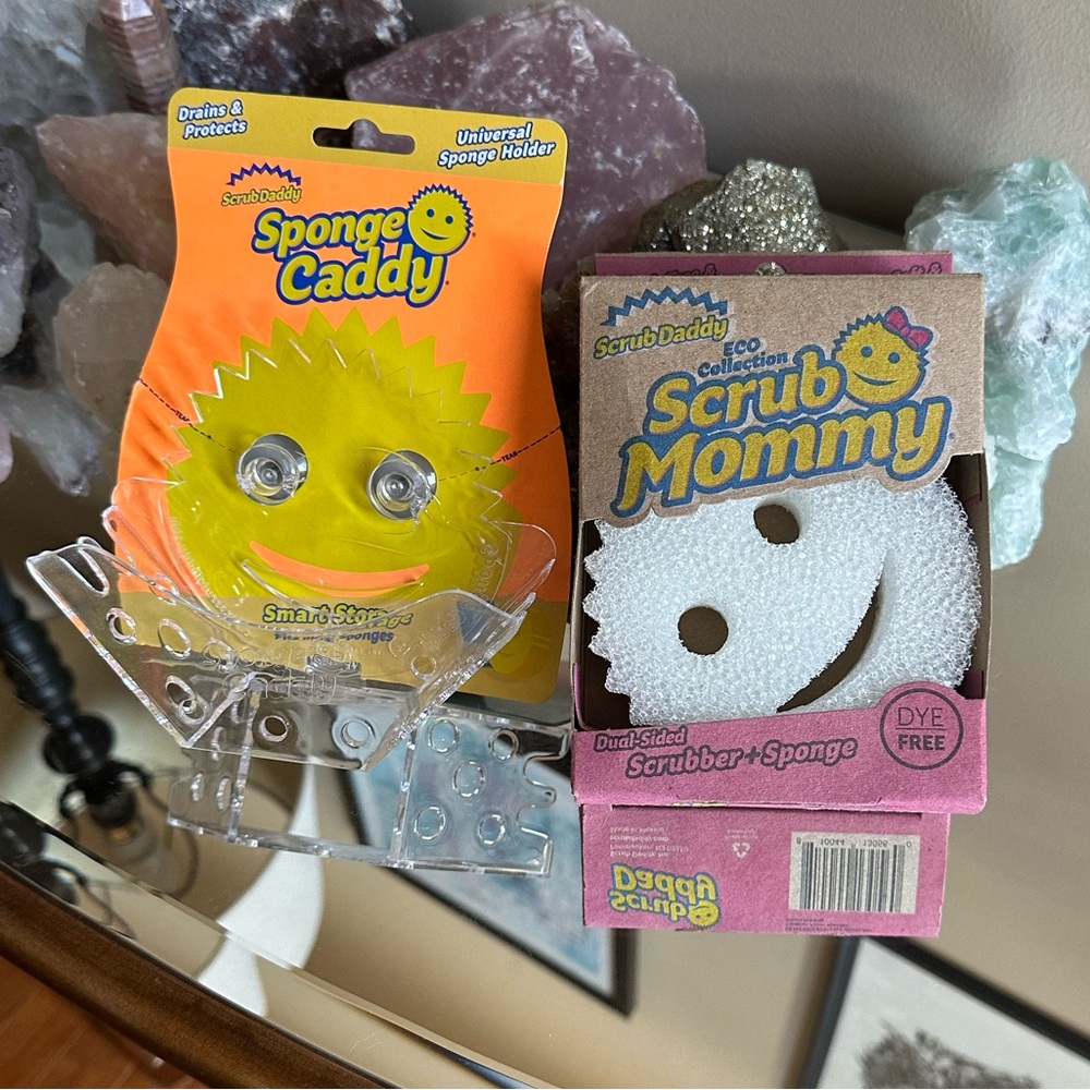 Sponge Caddy and Scrub Mommy Set NWT